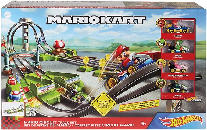 Hot Wheels Mario Kart Circuit Track Set