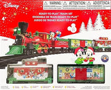 Lionel Disney Mickey Mouse Express Ready to Play 32 Pieces of Train tracks Set, Christmas