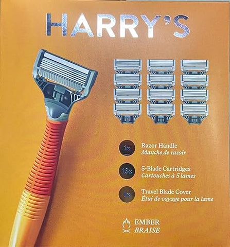 Harry's Truman Razor Handle + 13 Cartridges