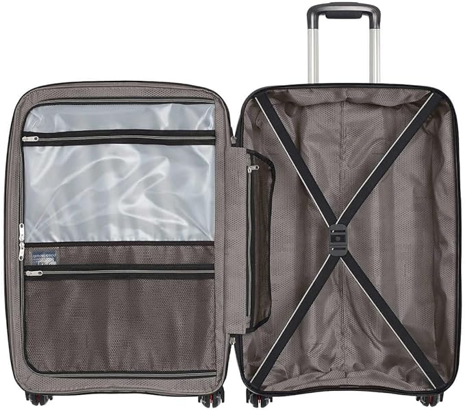 Samsonite Carbon Elite 3 piece Expandable Hardside Luggage Set Grey Shoppers kart