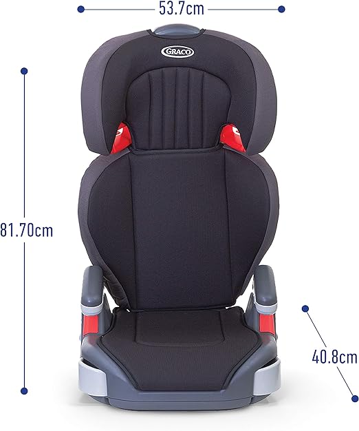 Graco Junior Maxi Lightweight High Back Booster Car Seat Black Shoppers kart