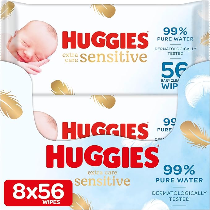 Wet Wipes Huggies Pure Extra Care Baby Wipes Huggies Pure Extra