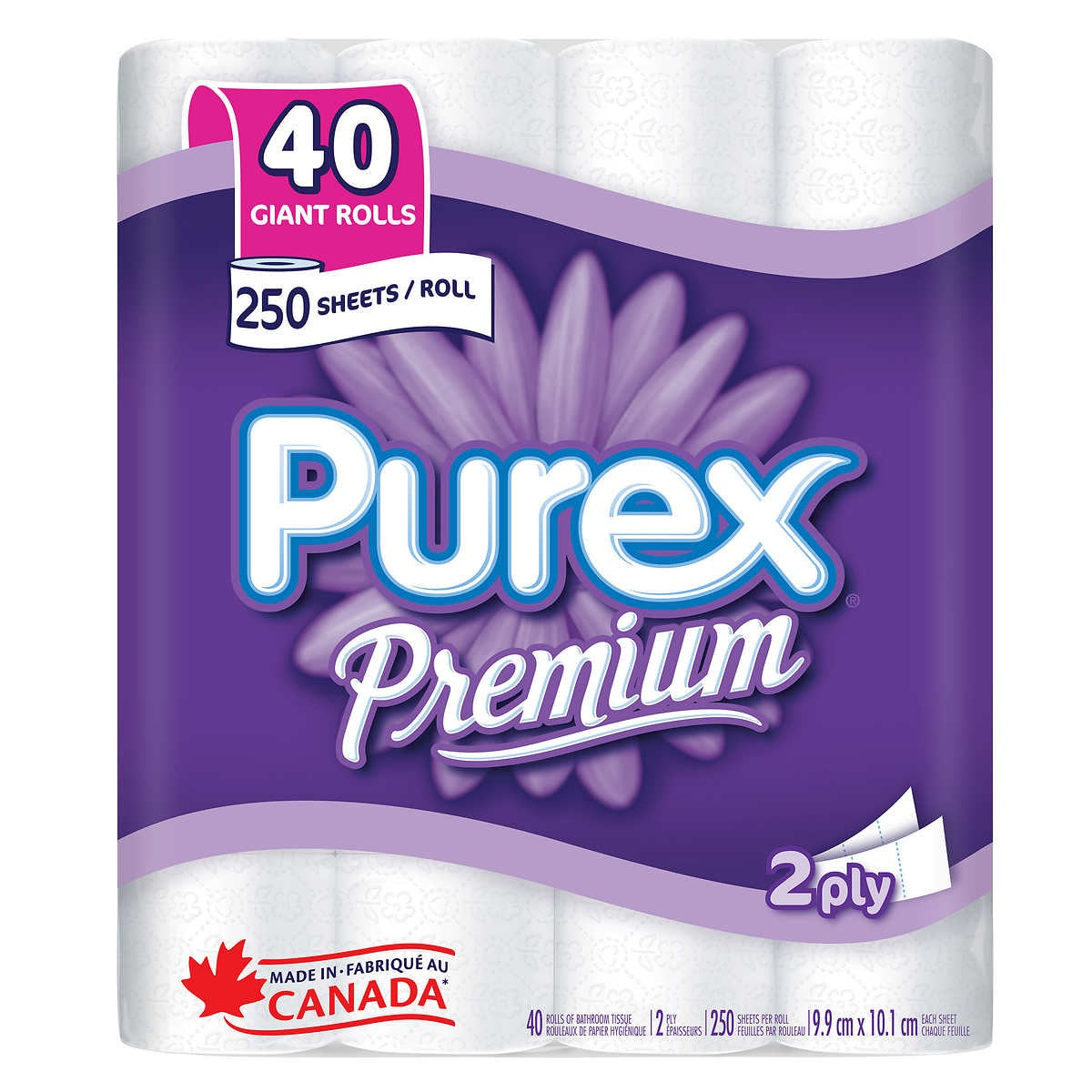 Purex Premium Soft & Thick Toilet Paper 40pack