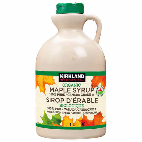 Kirkland Signature Organic Maple Syrup, 1 L
