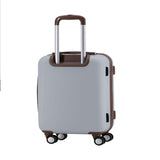 Samsonite Spectacular LTD 3 Piece Hard Side Expandable Luggage Set - Silver/Brown