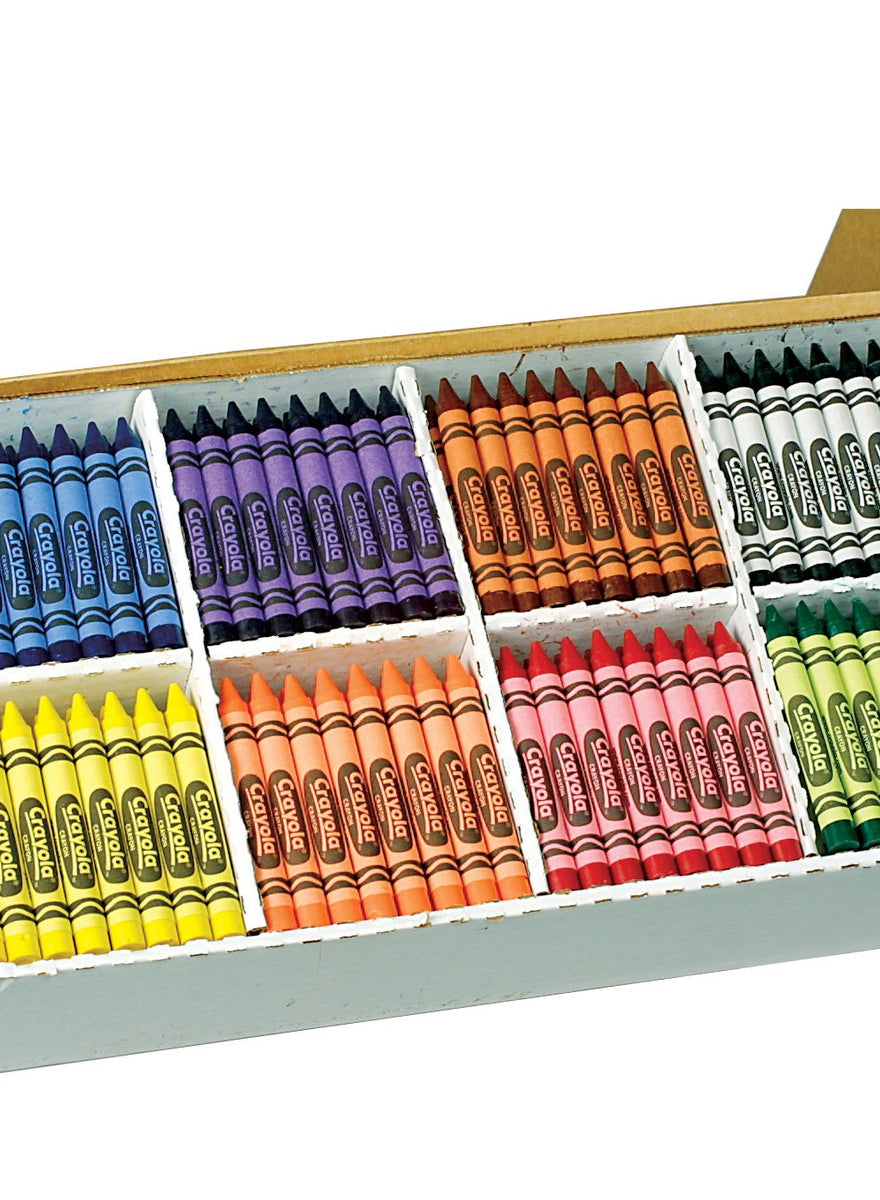 Crayola Crayon Classpack, 400 count, bulk construction paper