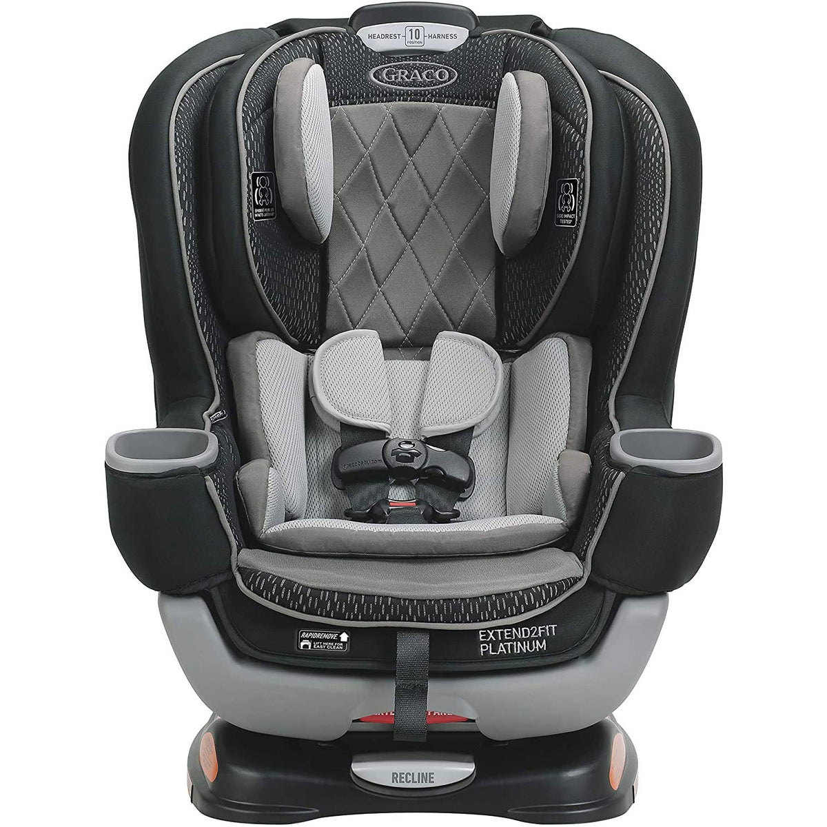 Graco extend2fit sale platinum mave