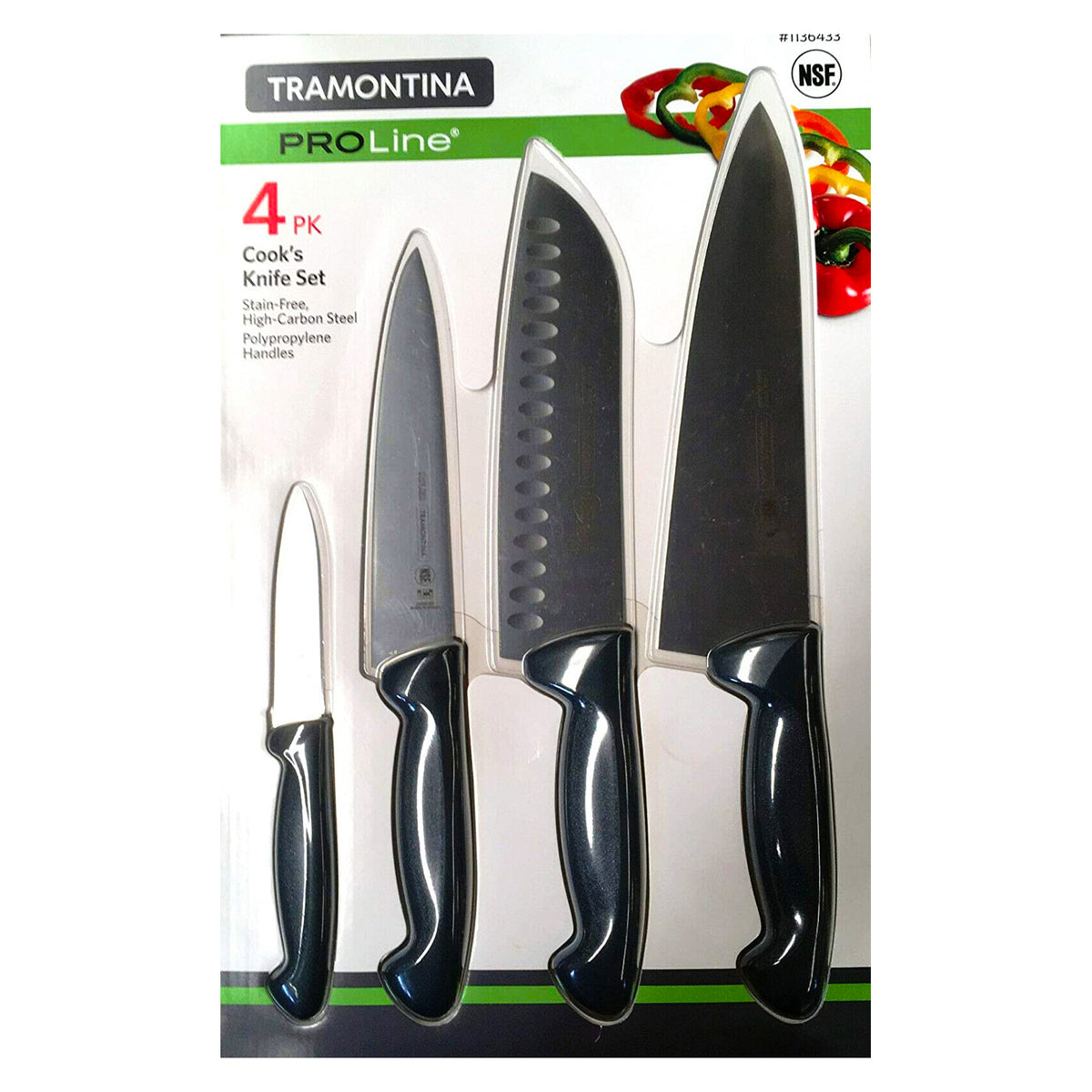 Tramontina Pro Line, Set de Cuchillos de Cocina 3 Piezas – Cropa Fresh