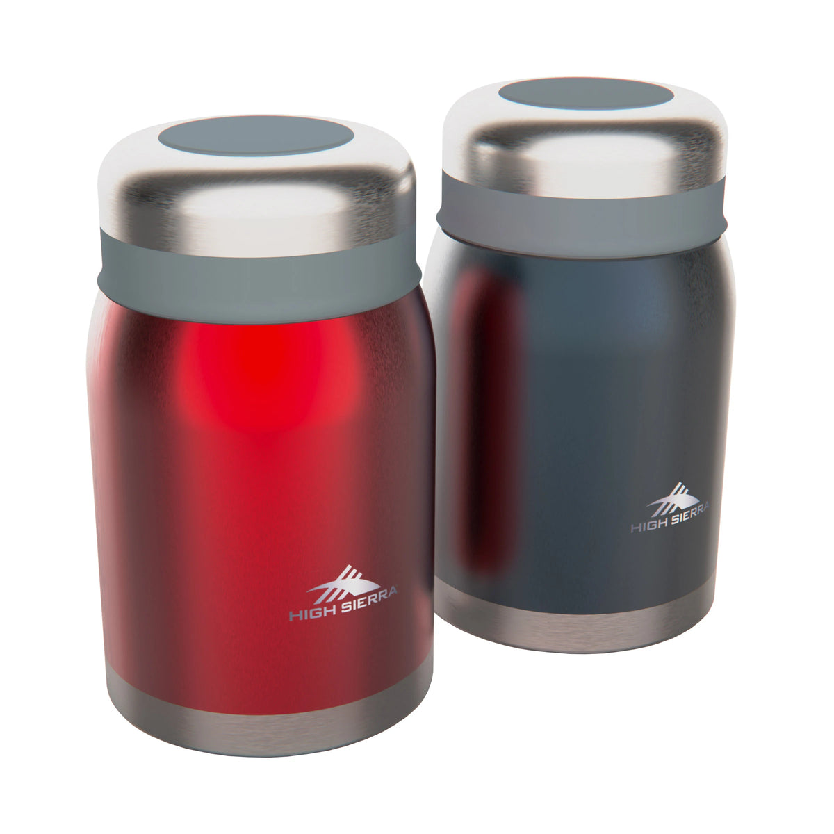 High Sierra 2-Pack Vacuum Insulated Stainless Steel Food Jars, 24 oz.  (Assorted Colors) - Sam's Club