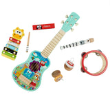 J'adore 8 pc Jungle Music Set- Nature Wood Toys