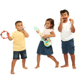 J'adore 8 pc Jungle Music Set- Nature Wood Toys