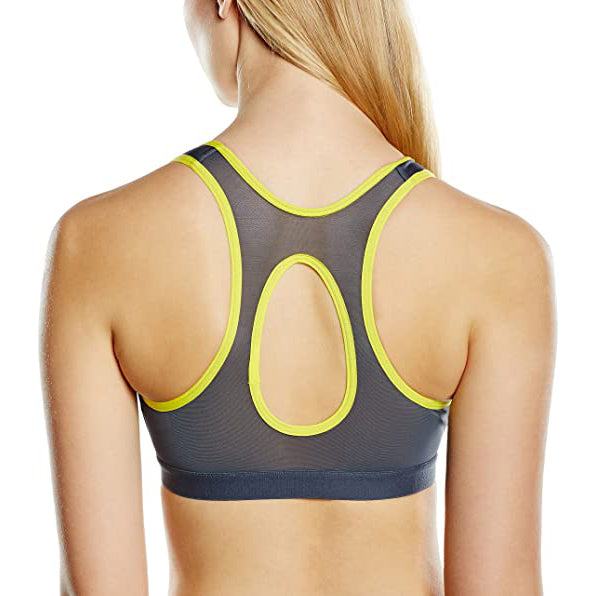 Shock Absorber Women's Active Zipped Plunge Sports Bra S00BW 34C Print Logo  - ShopStyle