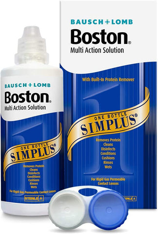 Boston Simplus Multi-Action Solution, 120ml Contact Lens Solution