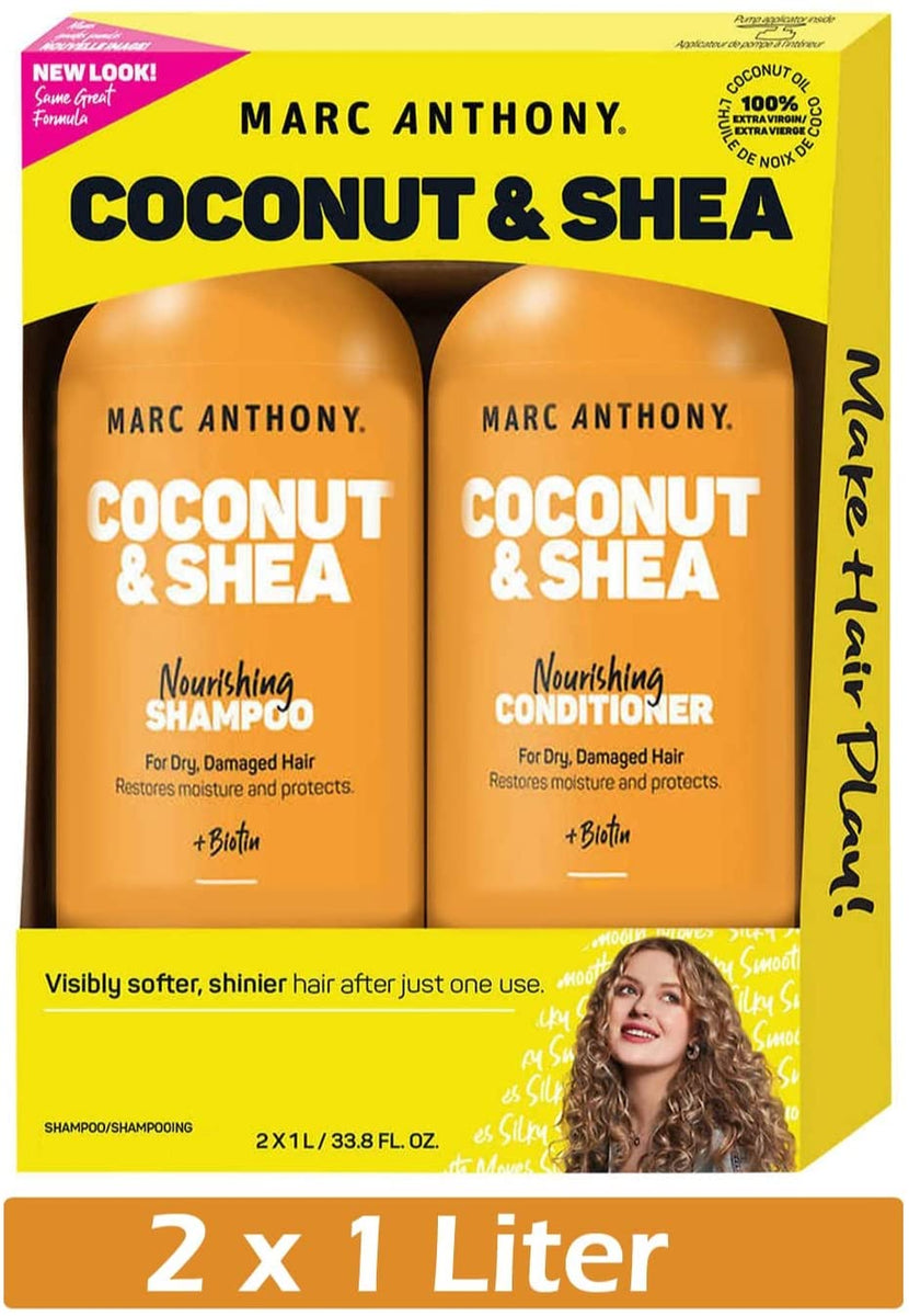 Coconut & Shea Nourishing Shampoo - Marc Anthony