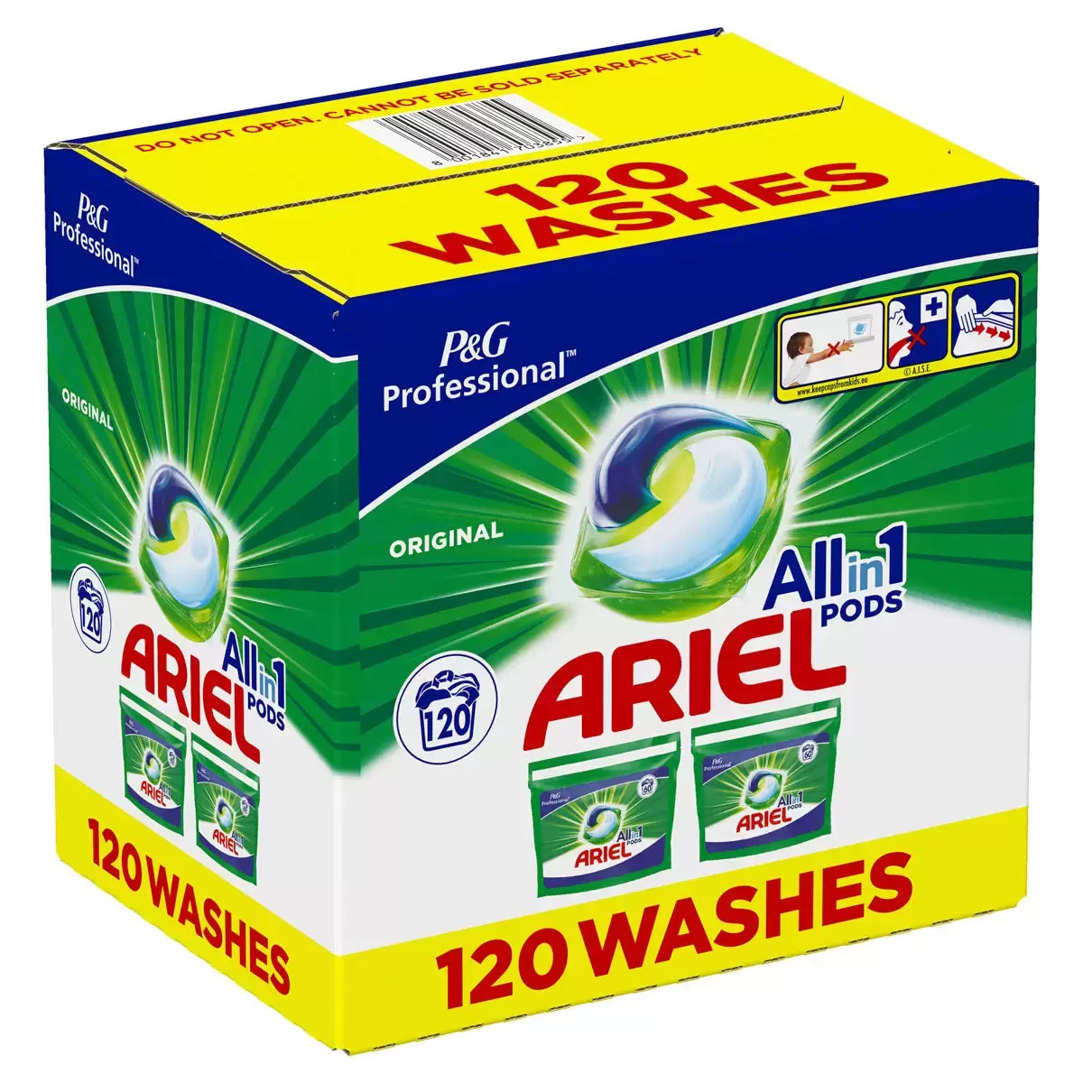 Ariel Original All In1 Pods 12 Washes Pmp £4.79