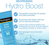 Neutrogena Hydro Boost Water Gel Lotion Sunscreen SPF 50  (88 mL).