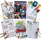 Bendon Marvel Avengers Super Activity Collection Set (3+ Years) - art set with markers, crayons, paints, stamps and more