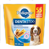 Pedigree Dentastix Medium Dog Original Treats - 55 Sticks (1.34Kg)
