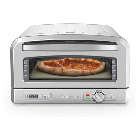 Cuisinart Pizza Oven  For Indoor  and Wood Burning Flavor in 5 Minutes