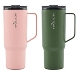 Reduce Hot1  Mug Vacuum Insulated Stainless Steel  710ml with Adjustable Flow Lid, 2 pack