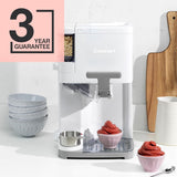 Cuisinart ICE48U Soft Serve Ice Cream Machine – Easy Home Ice Cream Maker With Topping Dispenser, Fully Automatic