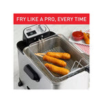 Tefal Oleoclean Pro Deep Fryer FR8058G0, 3.5L Oil Capacity & 1.2Kg Food Capacity (Grey & Black)