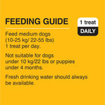 Pedigree Dentastix Medium Dog Original Treats - 55 Sticks (1.34Kg)