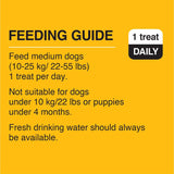 Pedigree Dentastix Medium Dog Original Treats - 55 Sticks (1.34Kg)