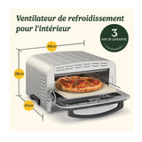 Cuisinart Pizza Oven  For Indoor  and Wood Burning Flavor in 5 Minutes