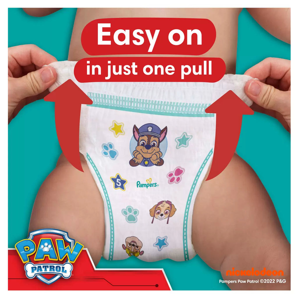 Pampers Baby-Dry Nappy Pants Paw Patrol Edition Size 6, 138