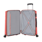 American Tourister Summer Splash 3 Piece Hardside Luggage Set (Coral Pink)