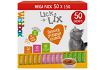 Webbox Lick-e-Lix Cat Treat Mega Mix 50 Sachets