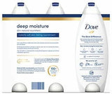 Dove Deep Moisture Bodywash(3 X 710 mililiter), 2130 milliliters