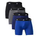 Adidas Men's Active Micro Flex Boxer Briefs, 4-pack