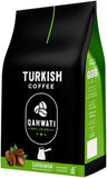 Qahwati Turkish Coffee,Cardamom Medium Roast Ground Coffee 200g Pack Of 2