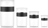 Bodum Storage Jar, Black, Set of 12