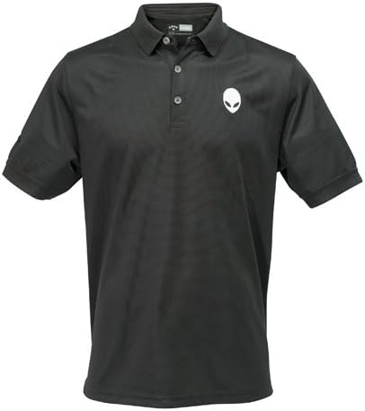 Alienware Polo Shirt – Black – Shoppers-kart.com