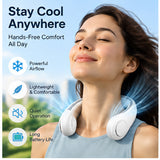 JisuLife Neck Fan- White