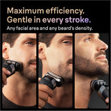 Braun Series 9 Pro+ 9675cc Electric Shaver for Men, Wet & Dry Foil Shaver, Advanced Men's Grooming Razor with Cleaning Function, Cleaning & Power Case - Grey