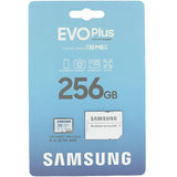 Samsung 256GB Evo Plus MicroSDXC Memory Card, 4K UHD Recording---CLEARNCE