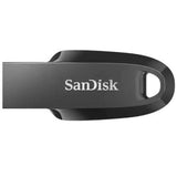 SanDisk SDCZ550-128G-G46 CXH 128GB USB 3.2 GEN 1 Flash Drive Ultra Curve Black