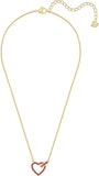 SWAROVSKI Lovely Necklace - Red & Gold plating #5465683