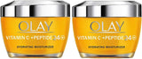 Olay Vitamin C & Peptide 24 Advanced Moisturizer, 1.7 Ounce (Pack of 2)