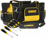 DeWALT 18'' Tool Bag Hand and Power Tools Storage + Shoulder Strap