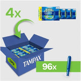 Tampax Pearl Compak Super Tampons Mega Pack 4x24s