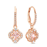 SWAROVSKI Women's Sparkling Dance Clover Jewelry Collection, Rose Gold Tone Finish 5516477