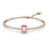 Swarovski Millenia Bangle – Pink Octagon Cut & Rose Gold-Tone