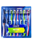 Oral-B Cross Action Max Clean Bristles Toothbrush, Medium (8-Pack)