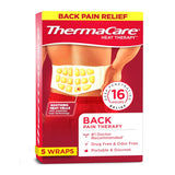 ThermaCare Lower Back & Hip Pain Therapy Heatwraps S/XL Size