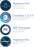 CeraVe Moisturizing Cream (539g) - For Normal to Dry Skin, Daily Face And Body Moisturizer For Dry Skin.